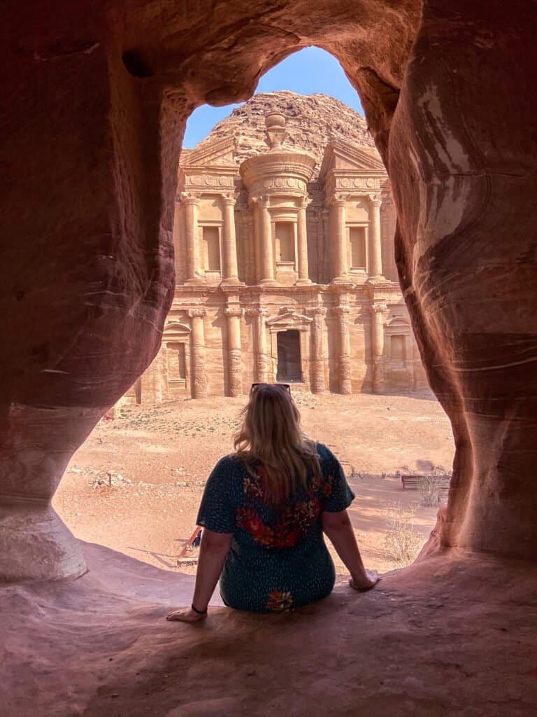 Charity at Petra, Jordan