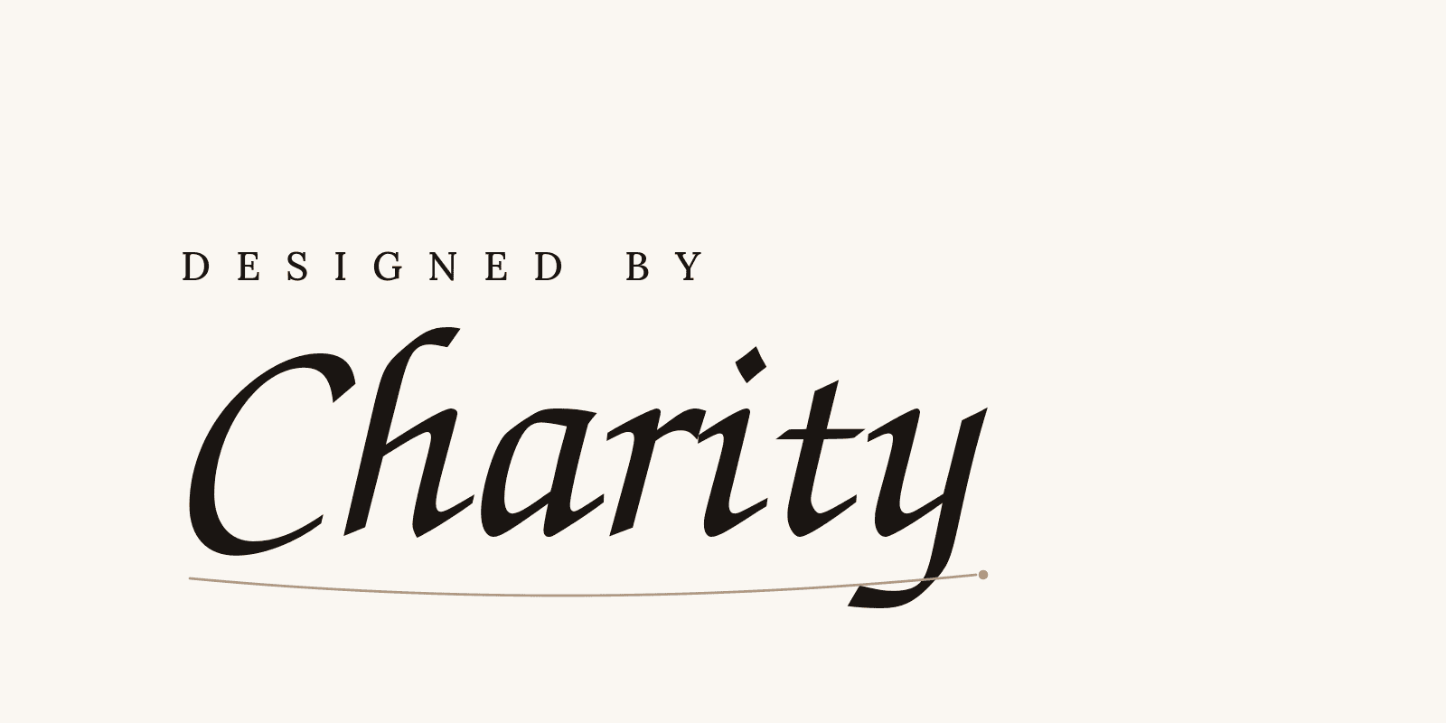 Designed by Charity