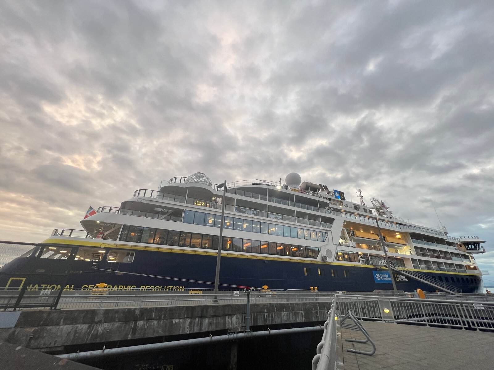 National Geographic Resolution under a dramatic sky