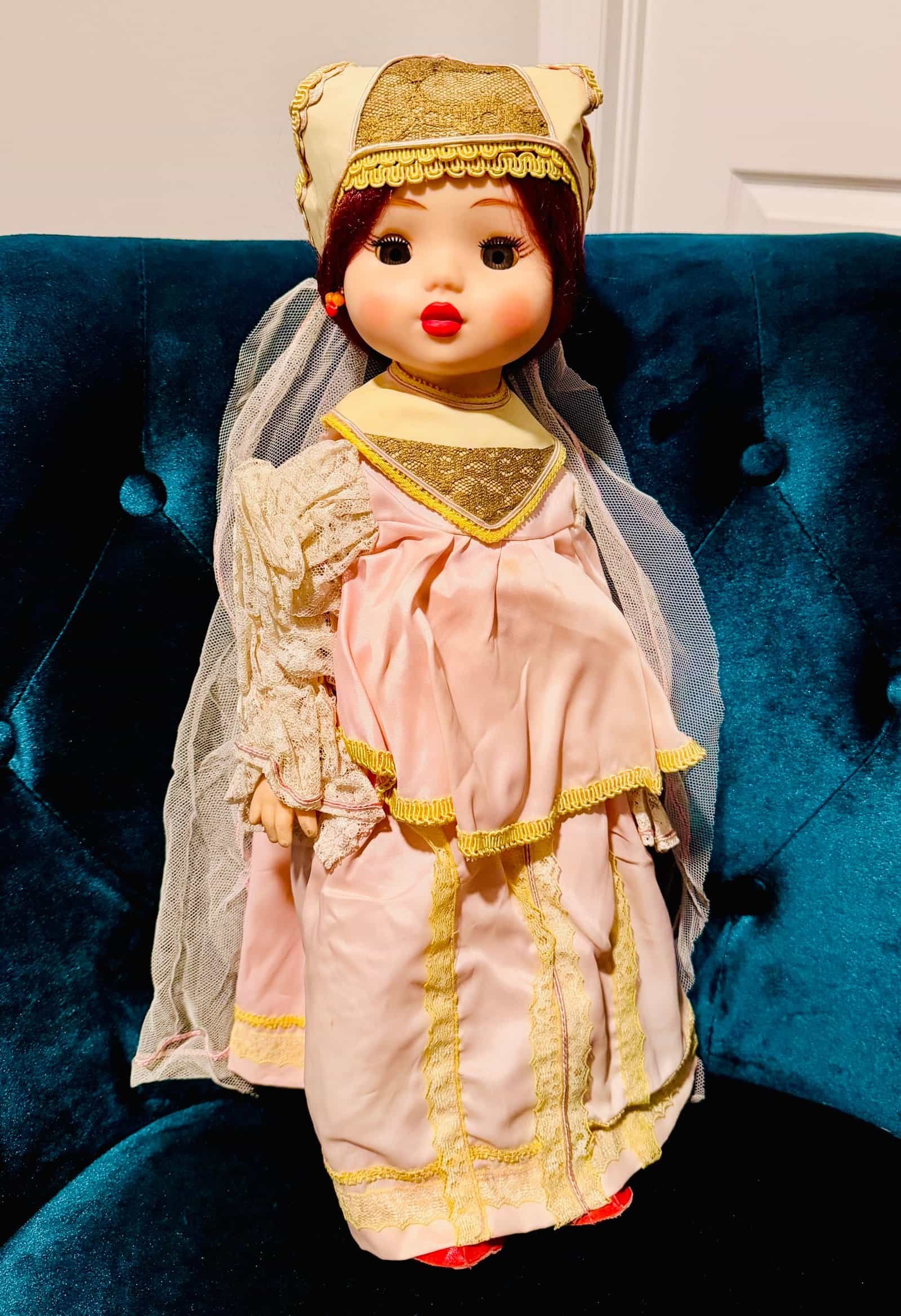 Anastasia, the doll Memaw brought me home from the Soviet Union.
